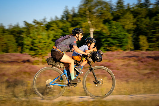 Biking 300km with two toddlers on-board. A five day bike-packing adventure in the Netherlands.